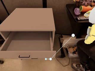 Close top drawer trajectory